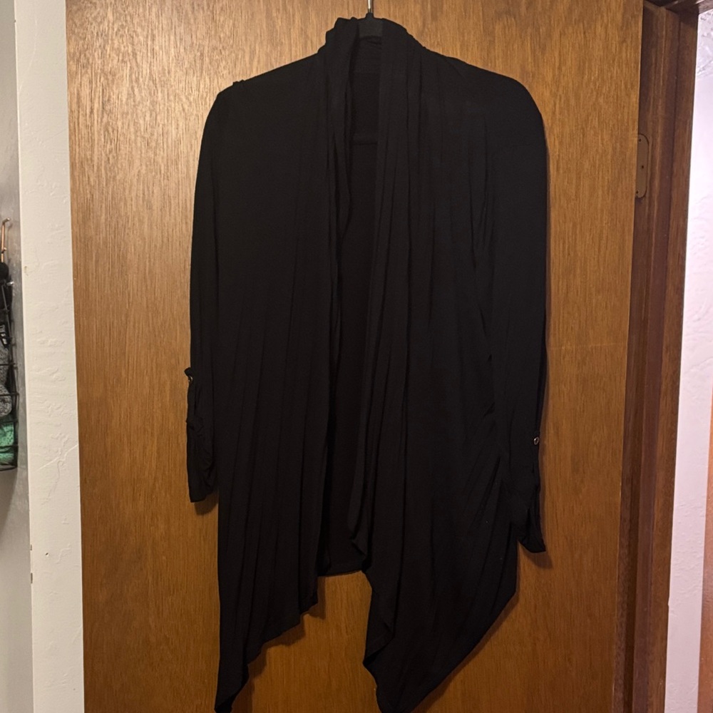 Vanity Elegant Black Women's Cardigan